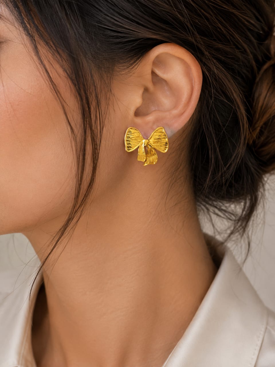Bow earrings