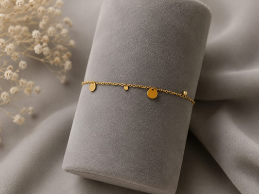 Golden Coin Anklet