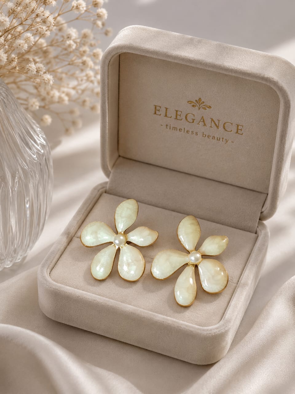 PEARL BLOOM EARRINGS