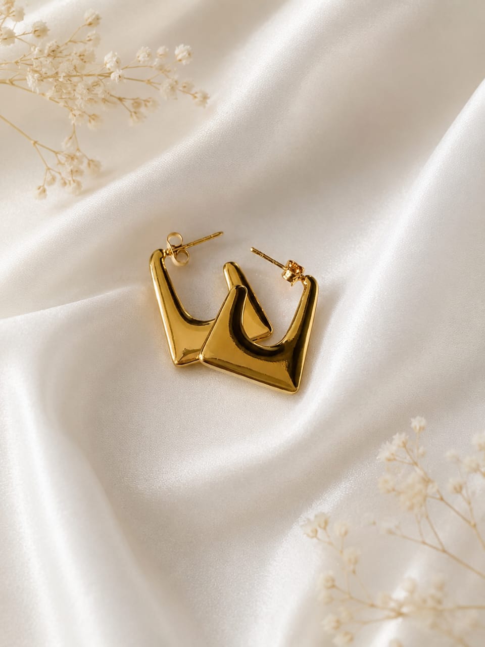 Luna Gold Hoops